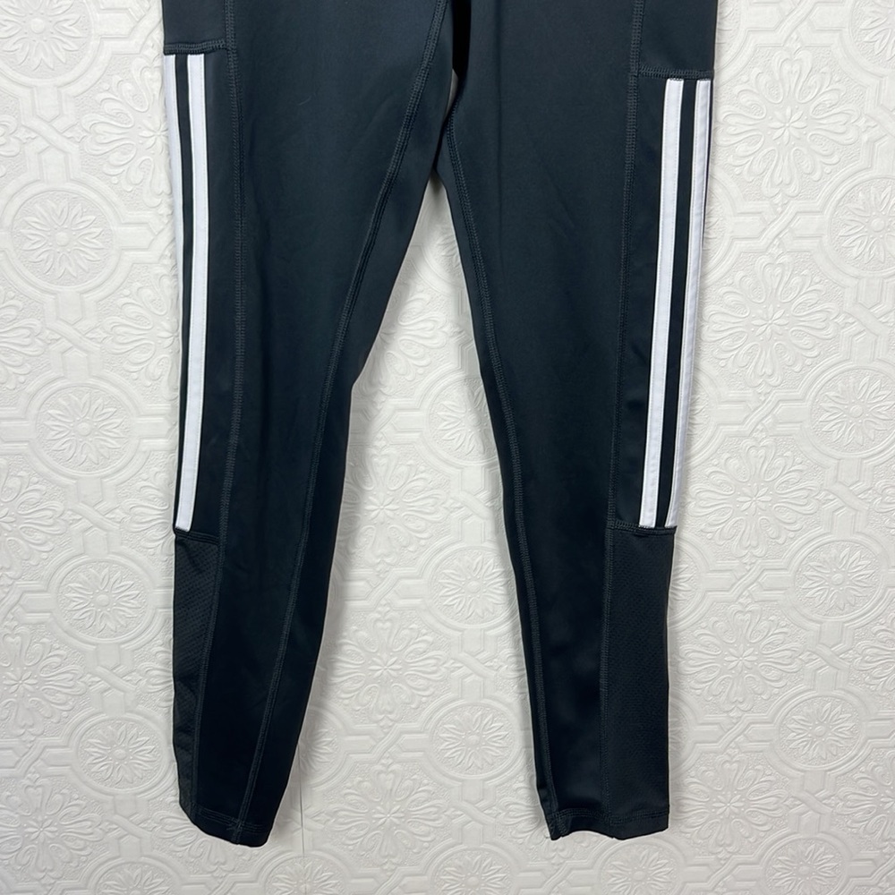 Adidas Leggings Three Stripes Tights Primegreen Aeroready small Athletic - Picture 5 of 7